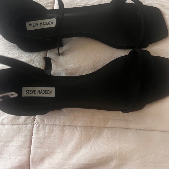 Steve Madden Square Toe Sandal black size 13 - Picture 3 of 6